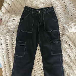 Black Cargo Pants